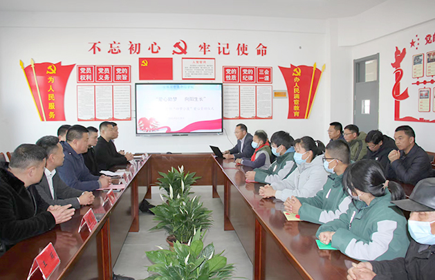 我司参加曹集中心学校“助梦小屋”爱心资助仪式